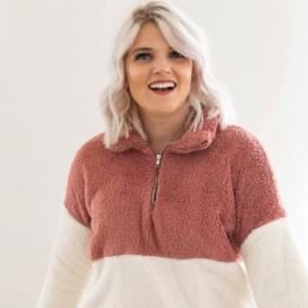 Sherpa pullover